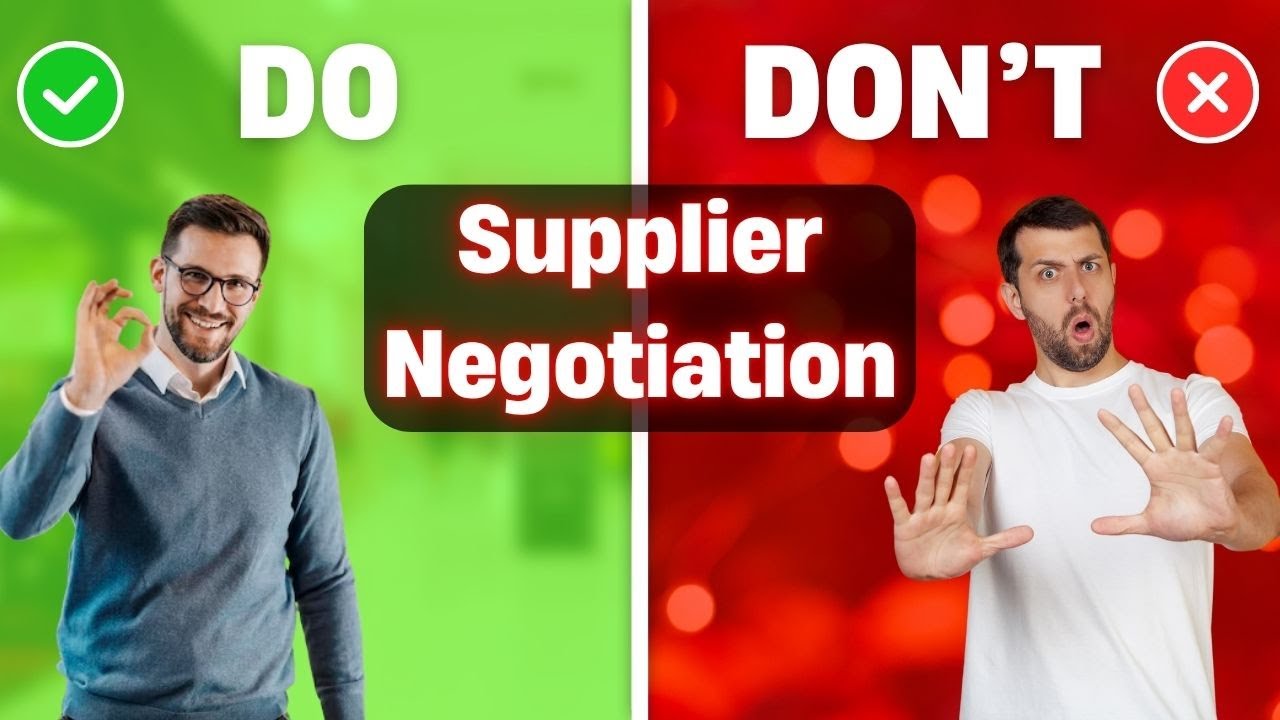 Purchasing Negotiation Skills : Do&rsquo;s & Don&rsquo;ts with Real Role Play Examples | Winning Any Negotiation