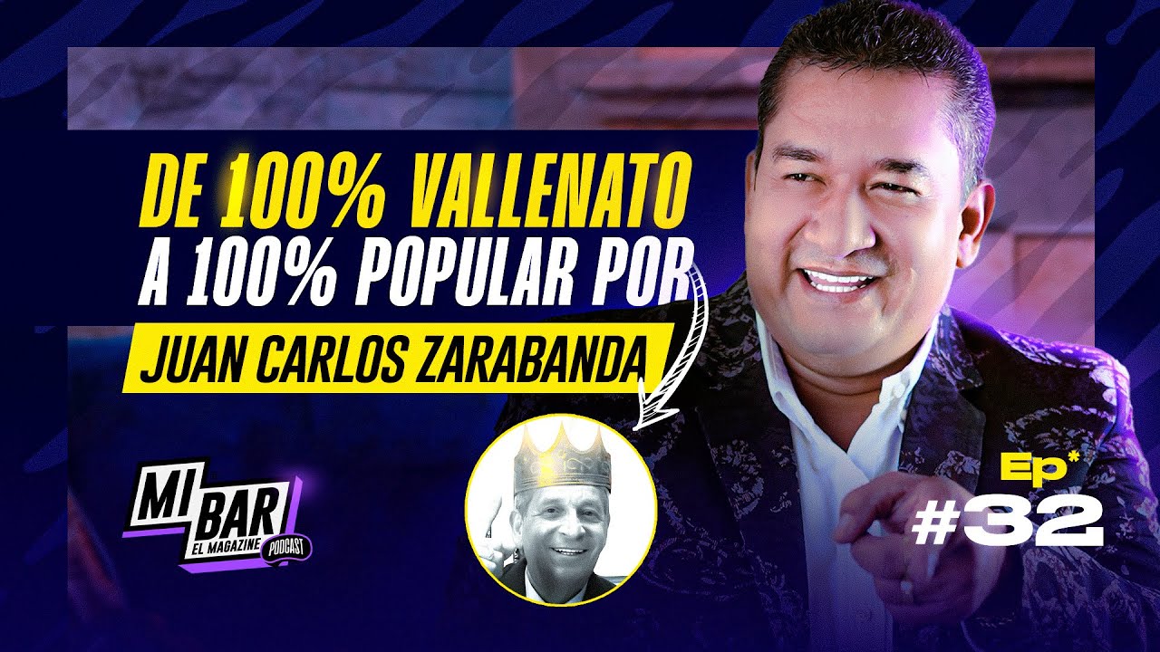 Juan Carlos Zarabanda | Del vallenato a la Música popular por Darío Gómez 🍺| Podcast