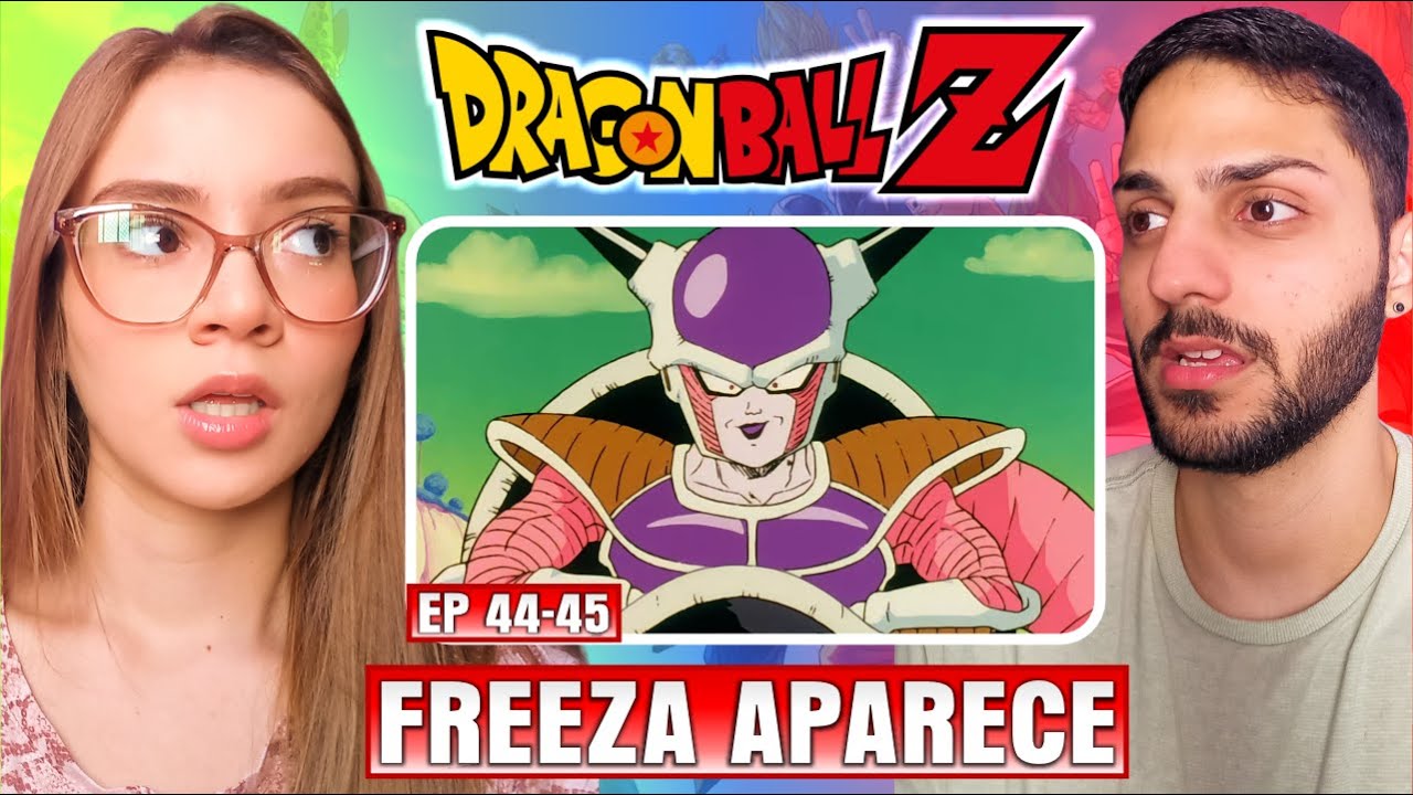 (VEGETA TÁ MAIS FORTE 😦) Professora de Geografia assiste DRAGON BALL Z｜EPISÓDIO 44-45｜REACT