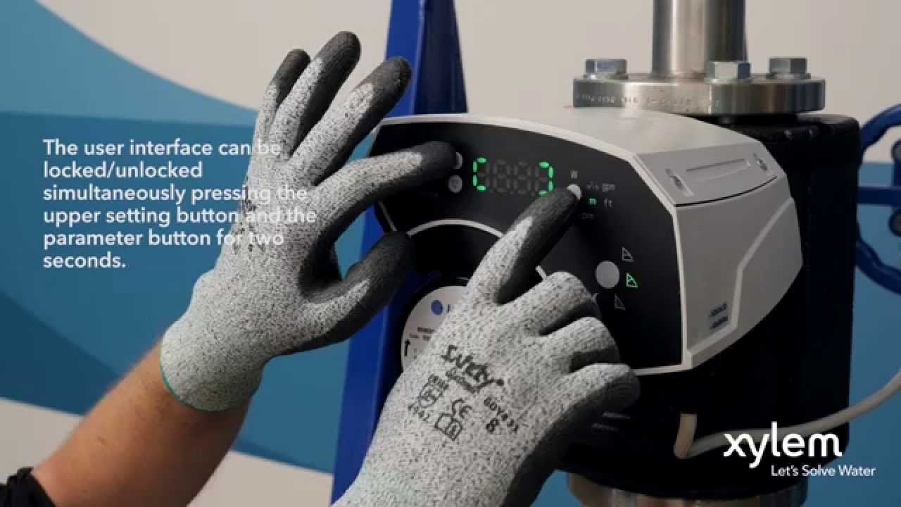 How to program the Lowara ecocirc XL