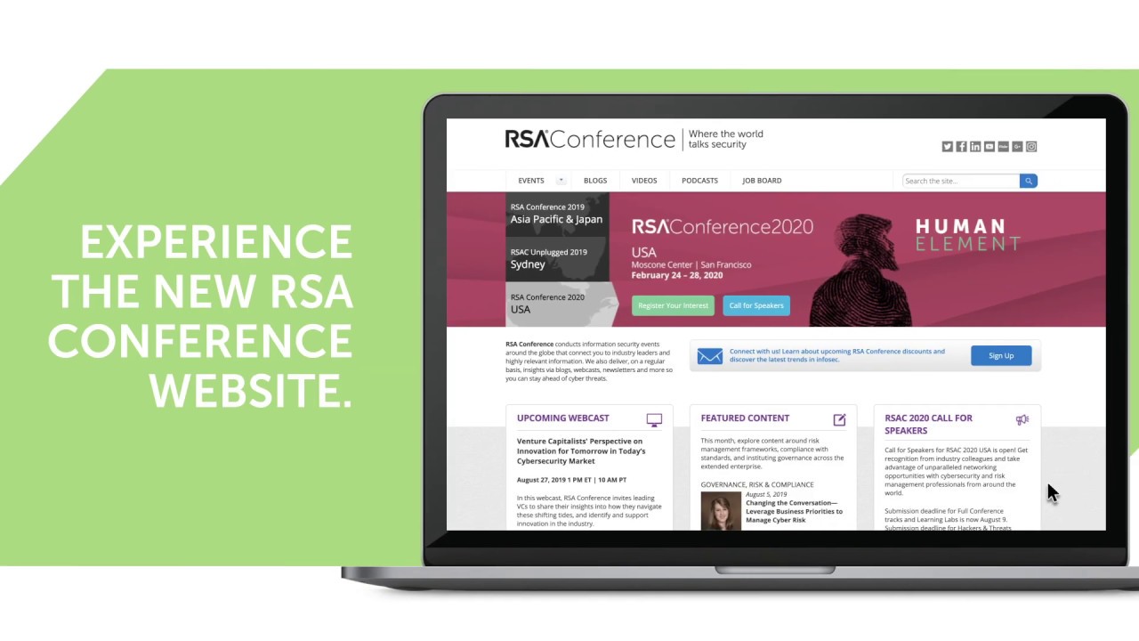 Explore the New rsaconference.com