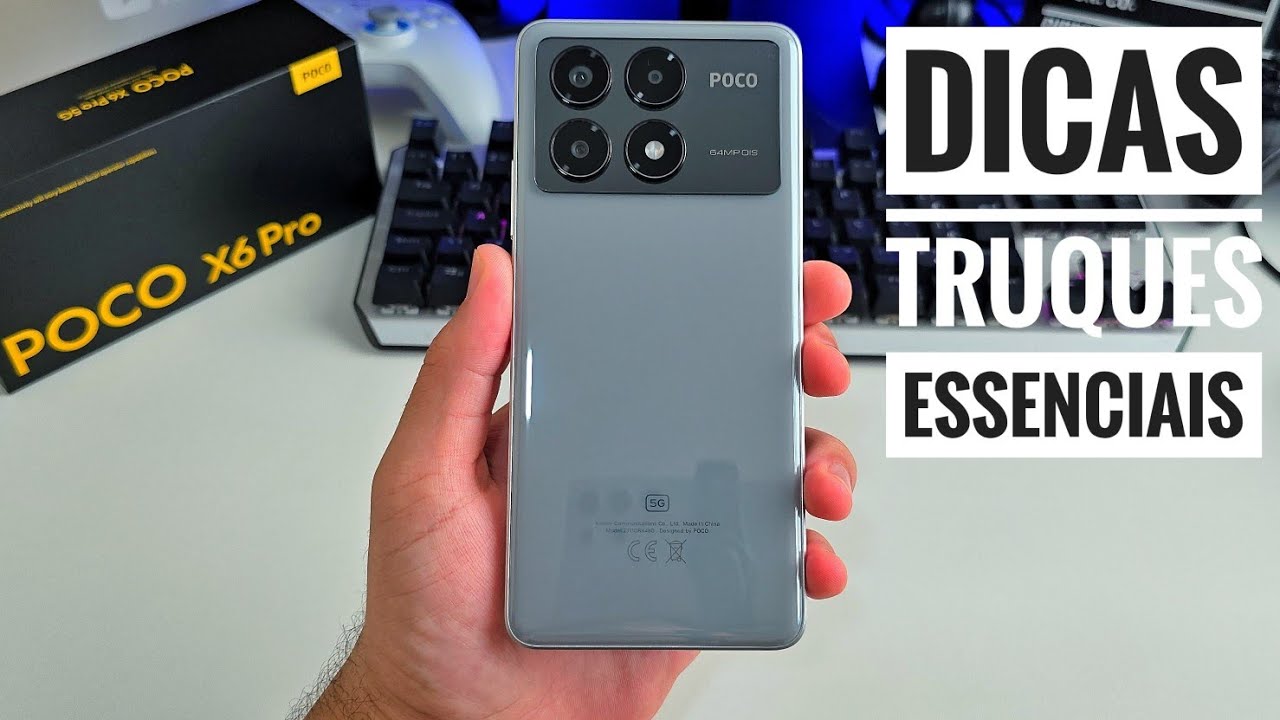 POCO X6 PRO DICAS TRUQUES E PERSONALIZAÇÃO!