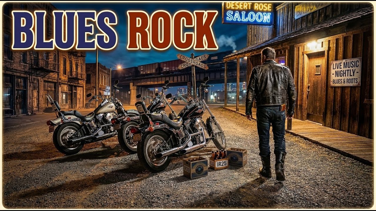 ZZ Top, The Animals, SRV, Eric Clapton Inspired Greatest Late Night Blues Rock