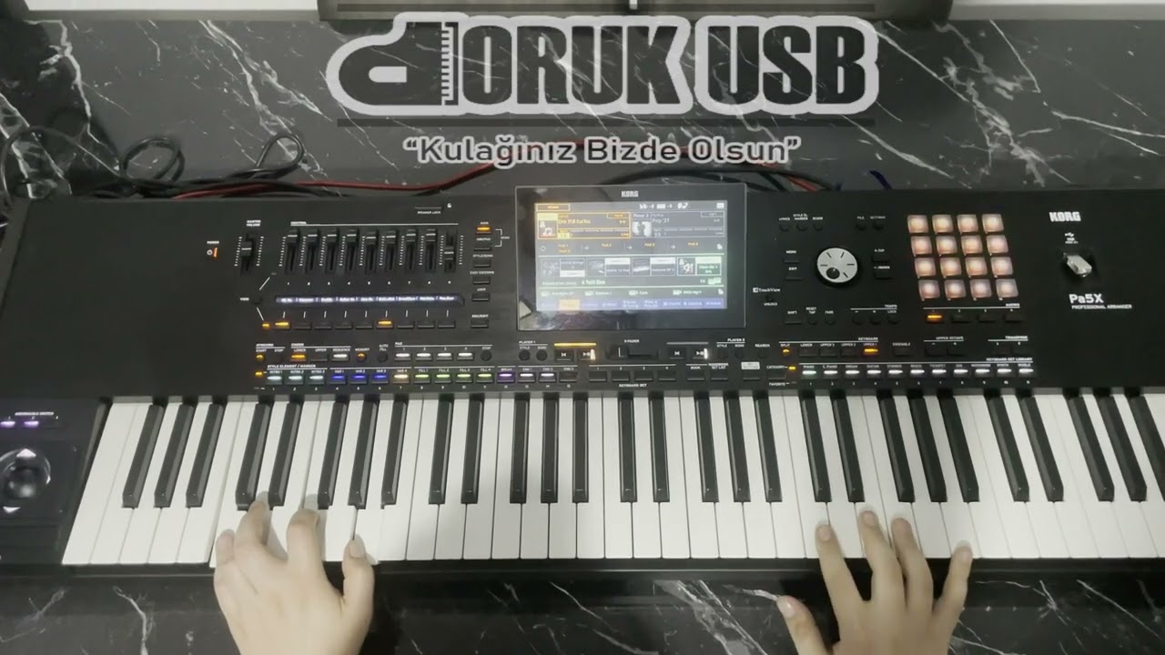 Korg Pa5x Kst Doruk USB (Set)''Dm 9/8 Türkü''Yeni setimiz Korg Pa5x Demo 