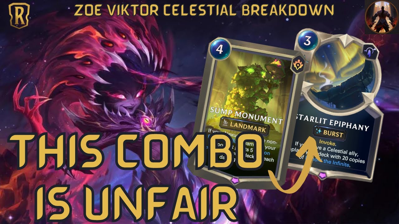 Sump Monument & Starlit Epiphany Combo Won TWO Runeterra Opens ft Zoe Viktor | Legends of Runeterra
