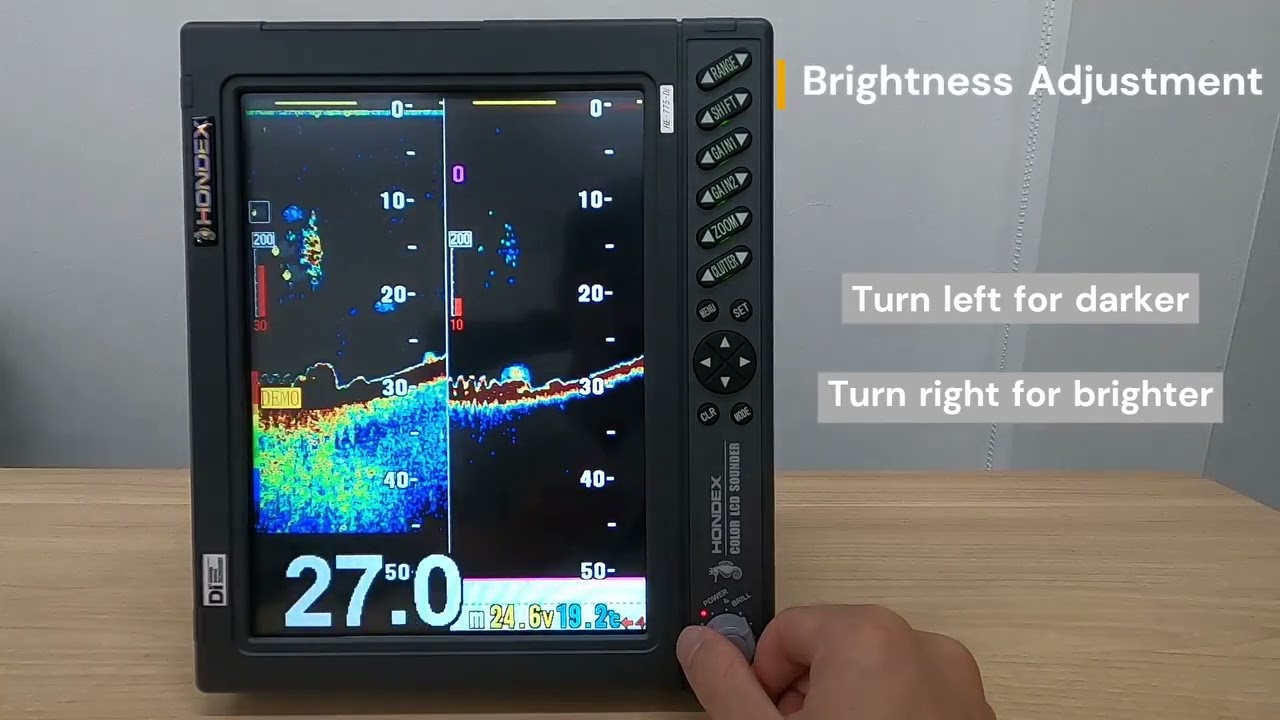 Hondex HE-775-Di Echosounder