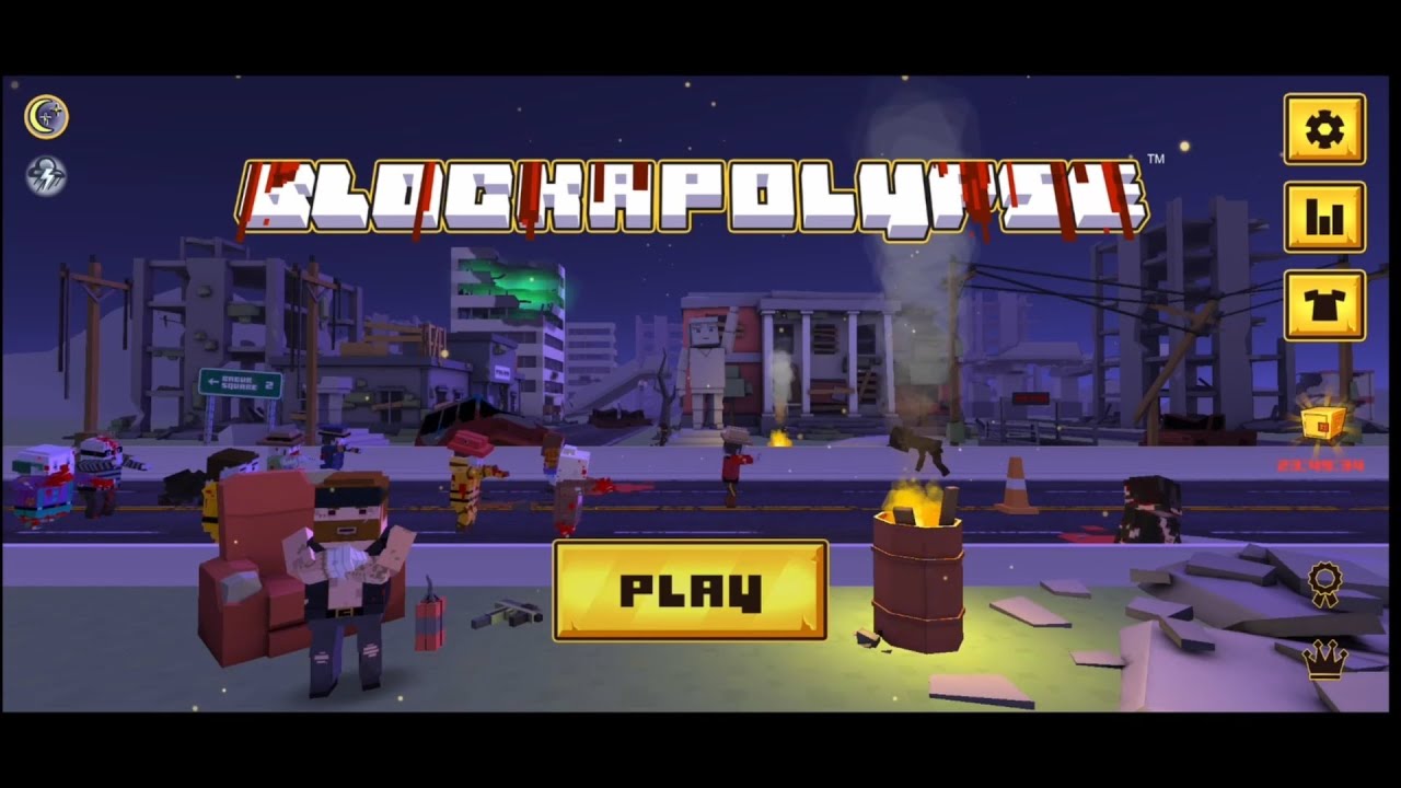 BLOCKAPOLYPSE Zombie Shooter Day 1