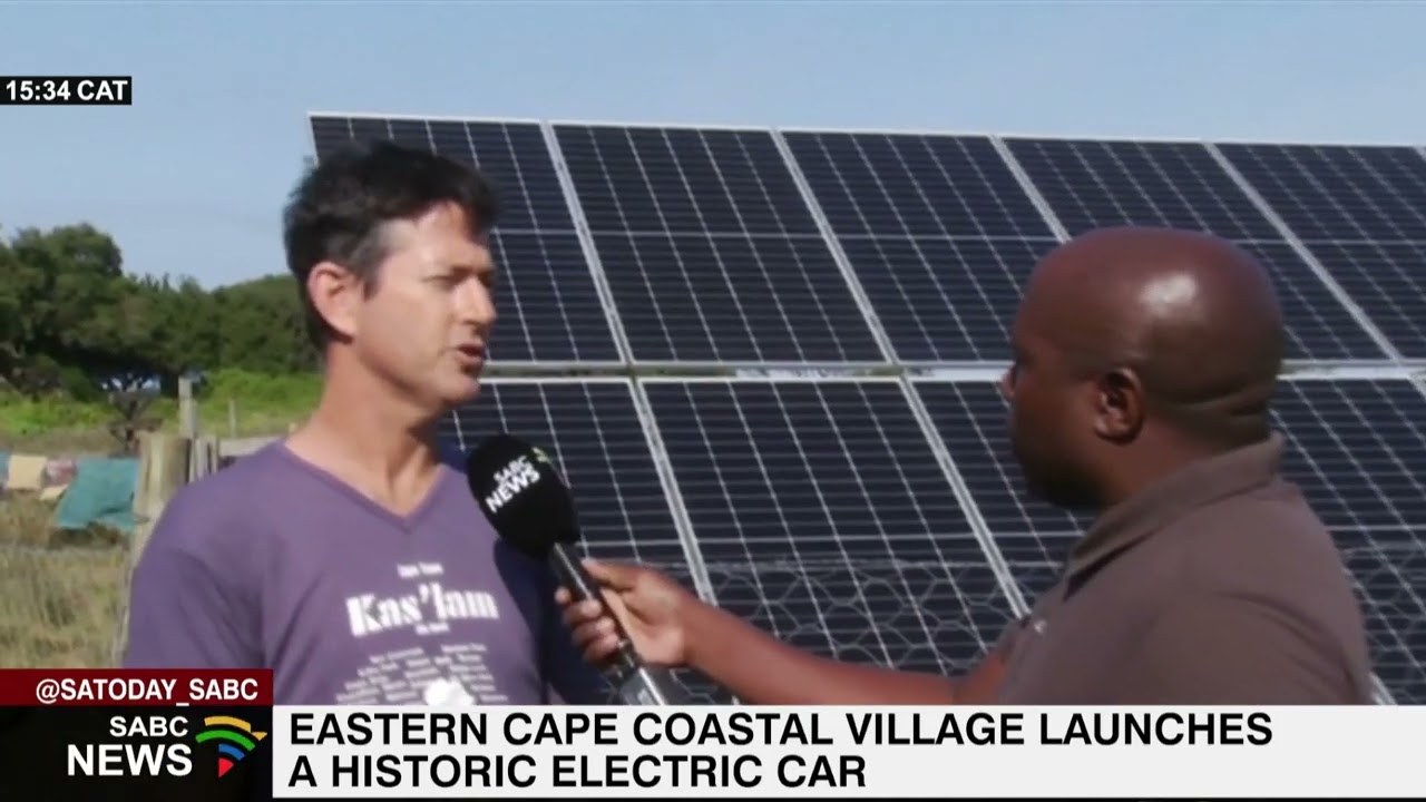 Eastern Cape coastal village launches a historic electric car