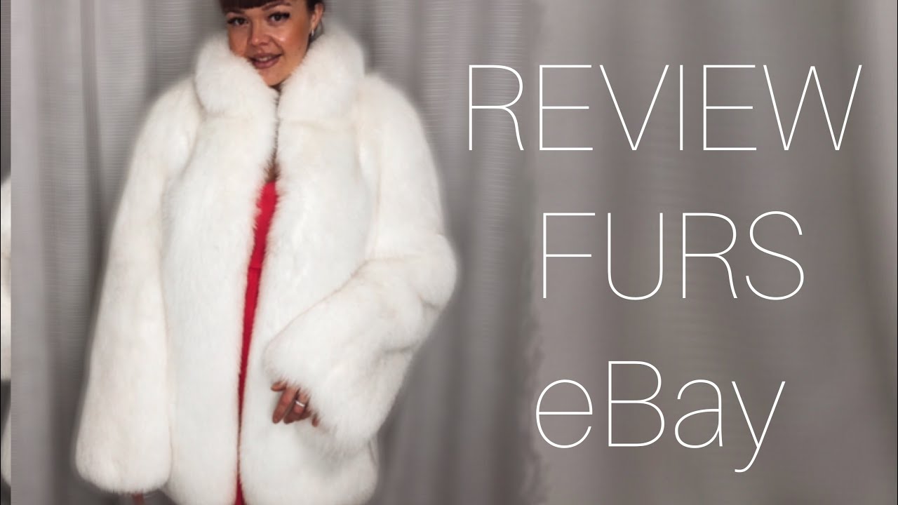 REVIEW - WHITE FOX FUR COAT jacket long | FursBerry | eBay shop sale furs