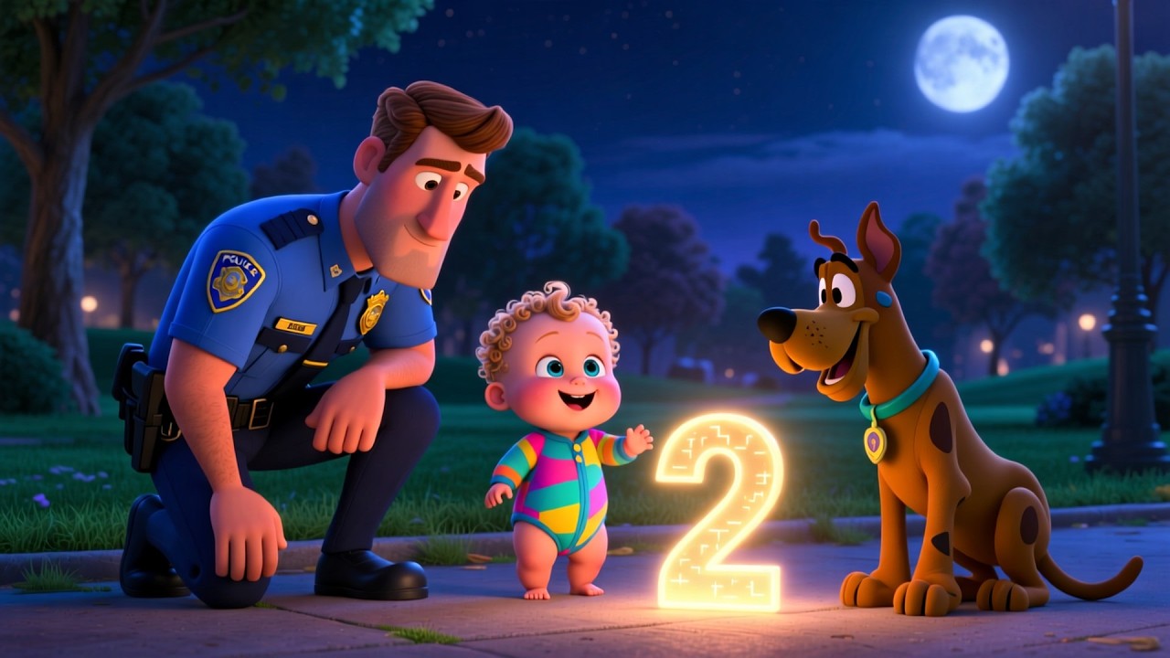 Scooby-Doo With Policeman 🐶👮 | Fun Mystery Song for Kids | Toddler Adventure Rhyme