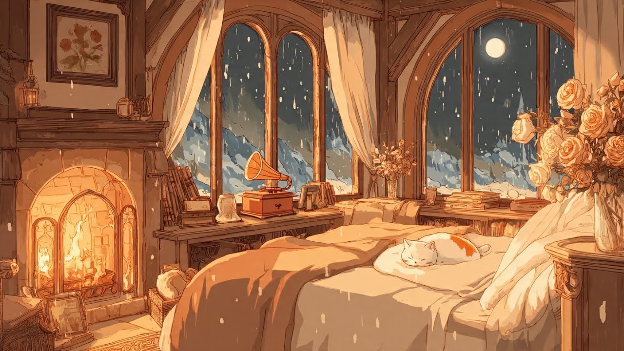 It's 1940s and you're listening to vintage jazz on a cozy rainy night, Vol. 8