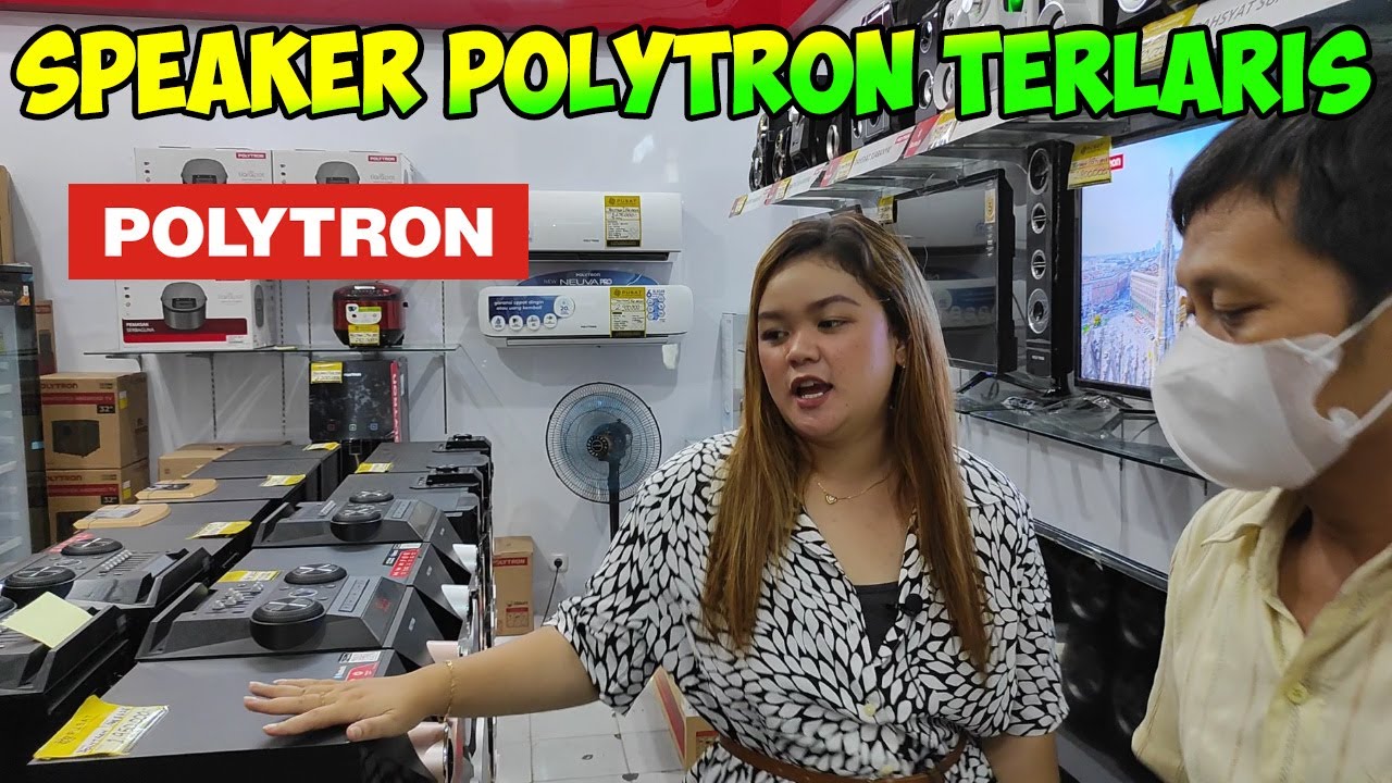 SPEAKER AKTIF POLYTRON TERLARIS - Toko Pusat Elektronik Semarang