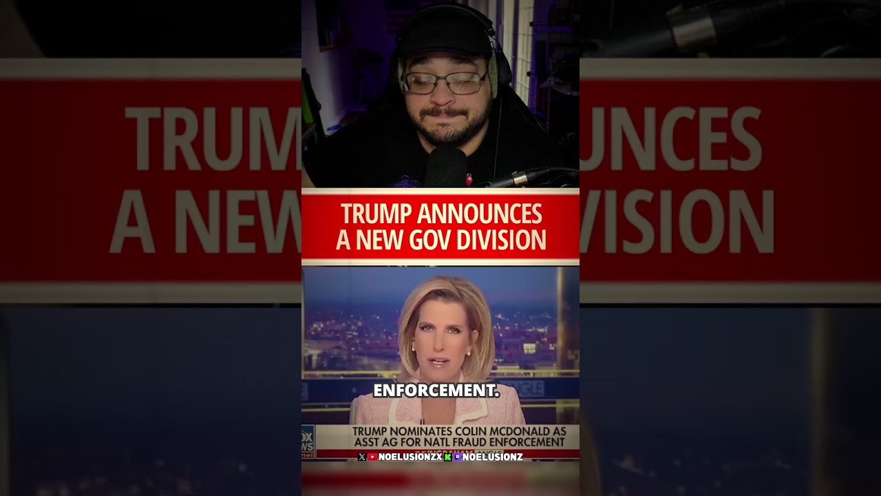 Trump Announces NEW National Fraud Enforcement Division!