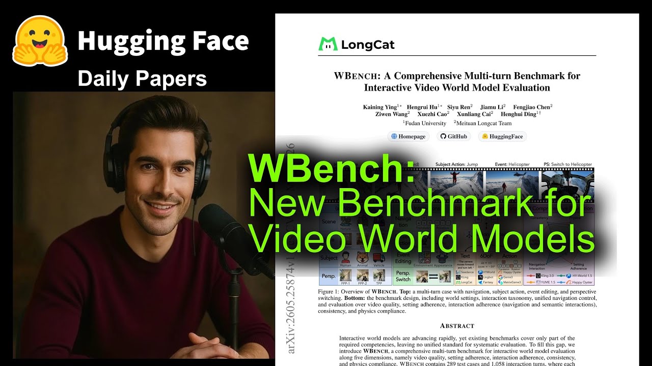 WBench: New Benchmark for Video World Models
