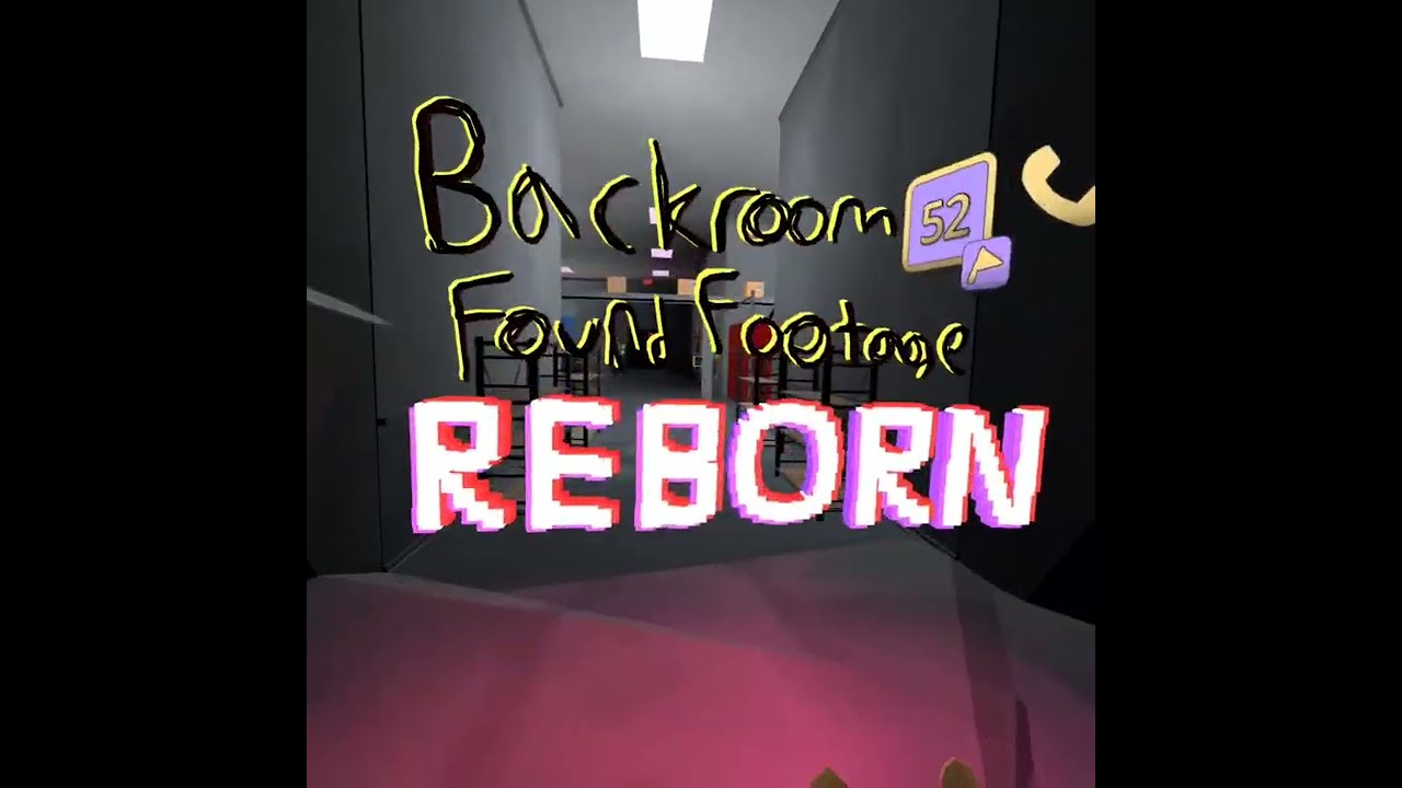 I played backrooms found footage reborn with my friend.