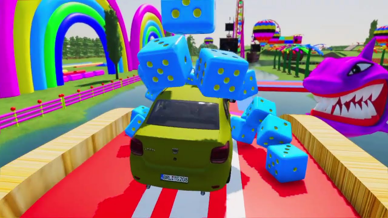 Colorful Truck Garage – ALL Mixer Trucks with Double Flatbed Trailers | FS22