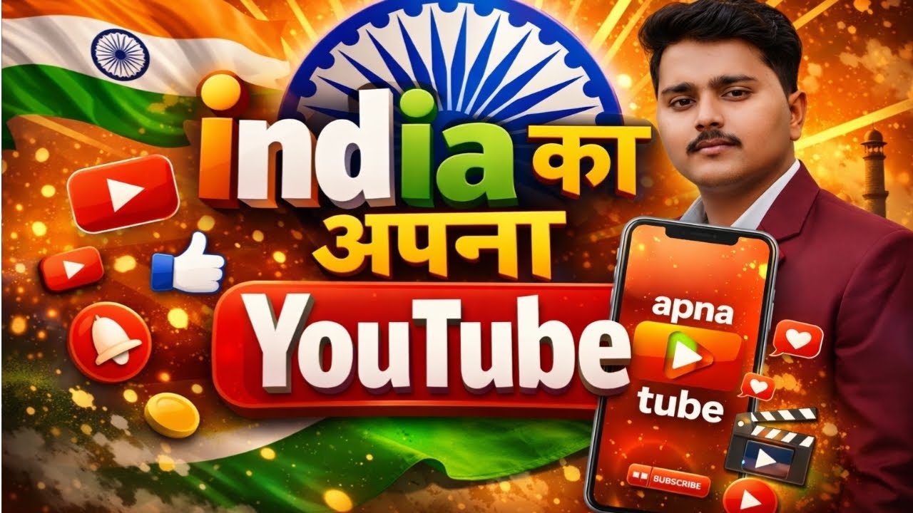 Indian का अपना Youtube - Apna Tube | Watch•Upload•Earn | Video Upload करो Earning Start