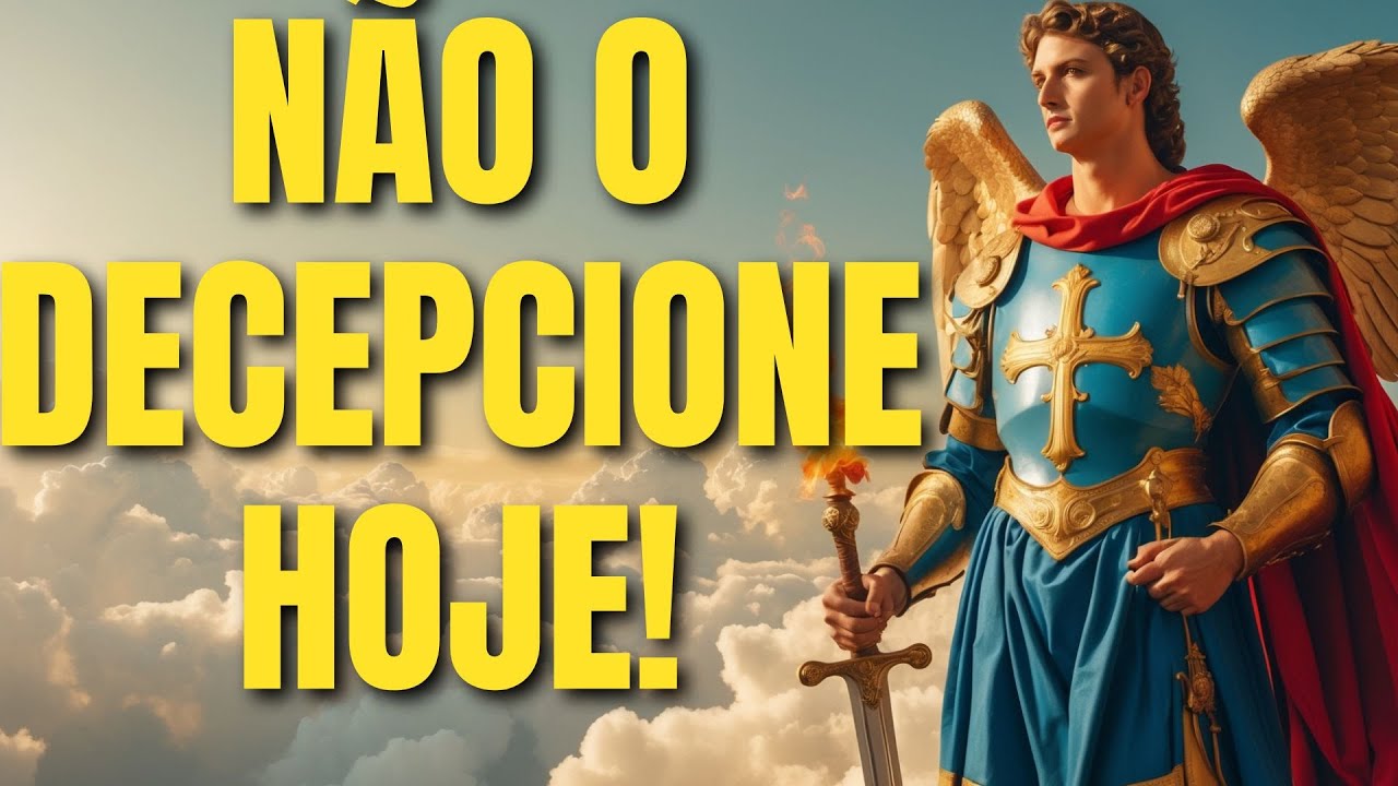 👁️ DEUS ESTÁ TE OLHANDO NESTE MOMENTO. ARCANJO MIGUEL DIZ: NÃO O DECEPCIONE HOJE.