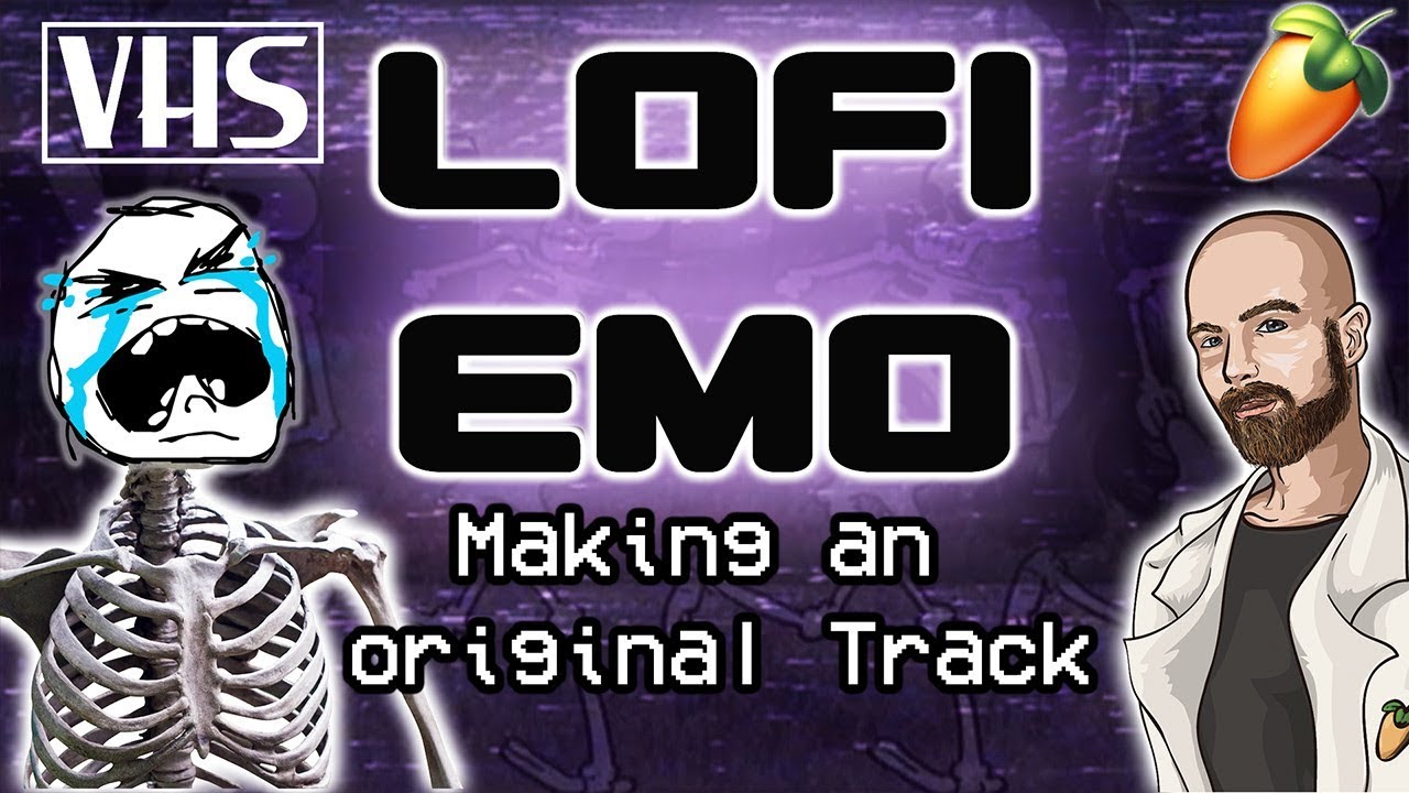 Lofi emo trap fl studio tutorial [Original Song]