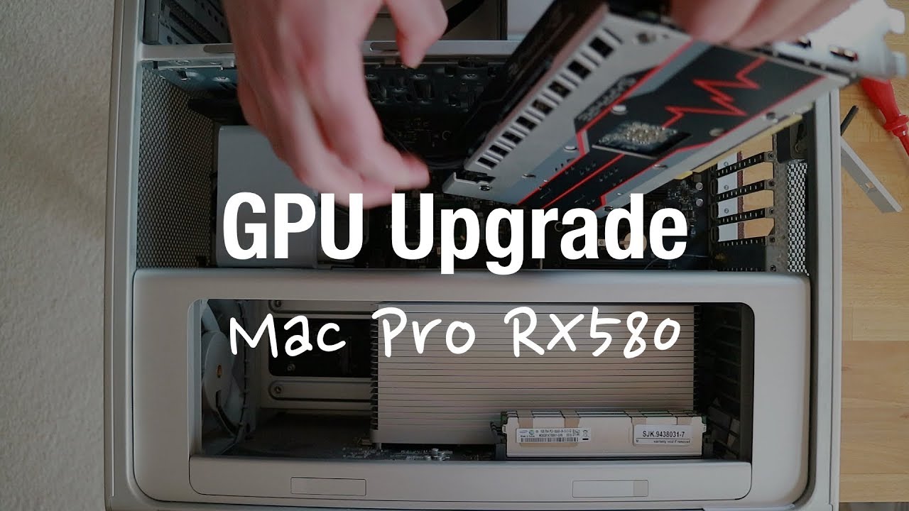 Обновление графического процессора Mac Pro 4.1 и 5.1 для Mojave (Sapphire Pulse Radeon RX580)