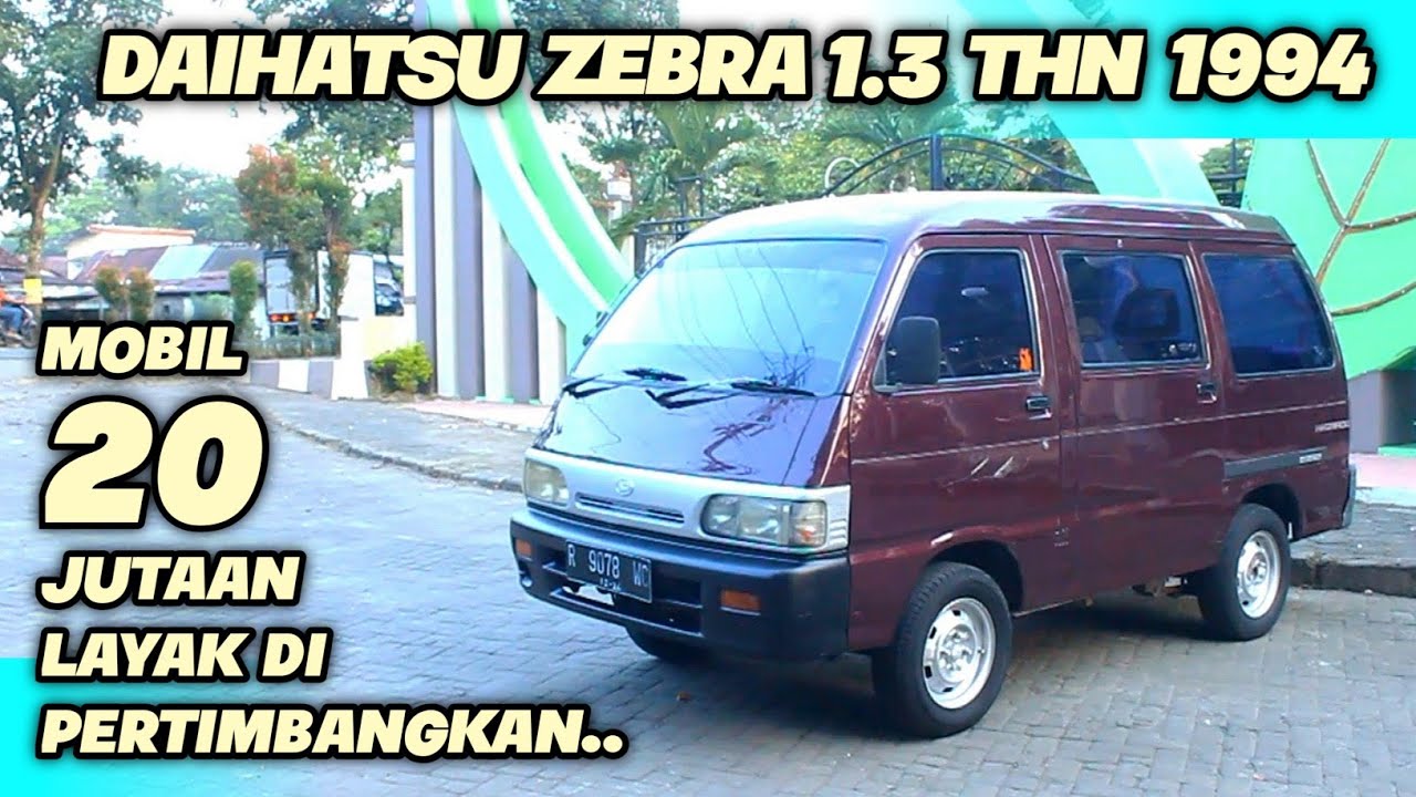 Daihatsu Zebra 1.3 Tahun 1994 Mobil Bekas 20 Jutaan Layak Di Pertimbangkan