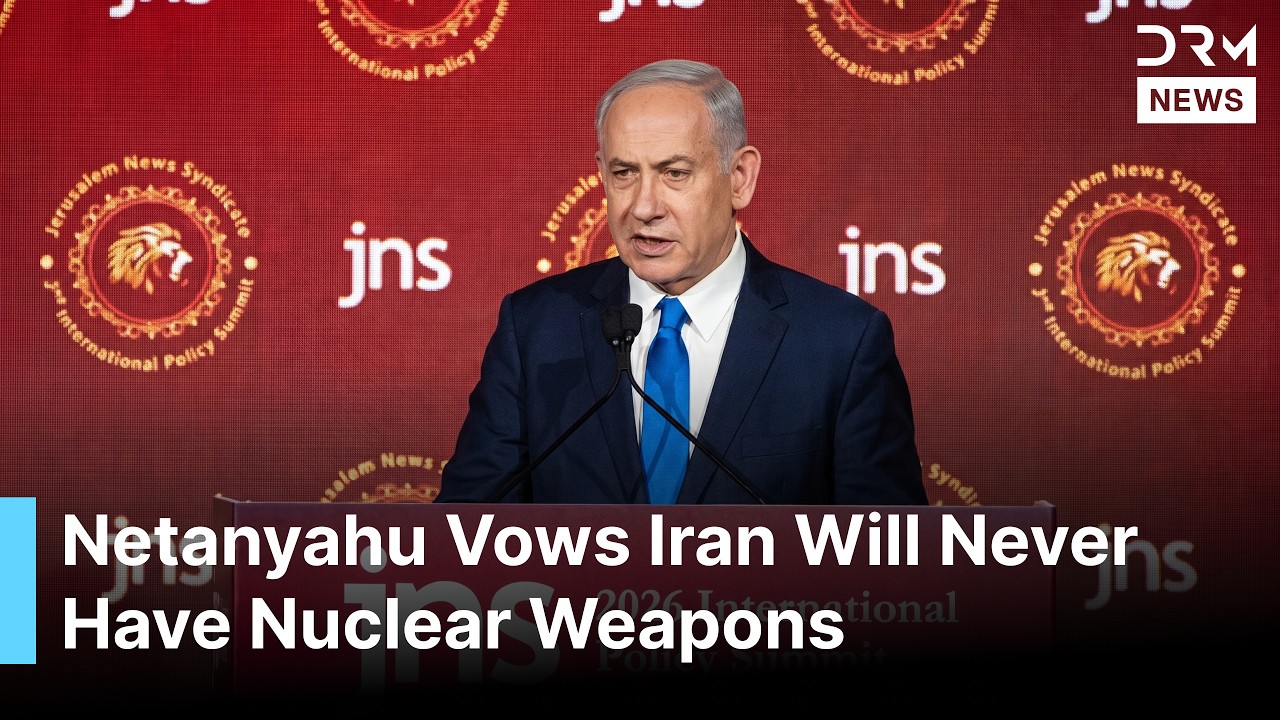 FULL SPEECH: Netanyahu Says Israel Prevented Iran From Obtaining Nuclear Weapons | DRM News | AH1C