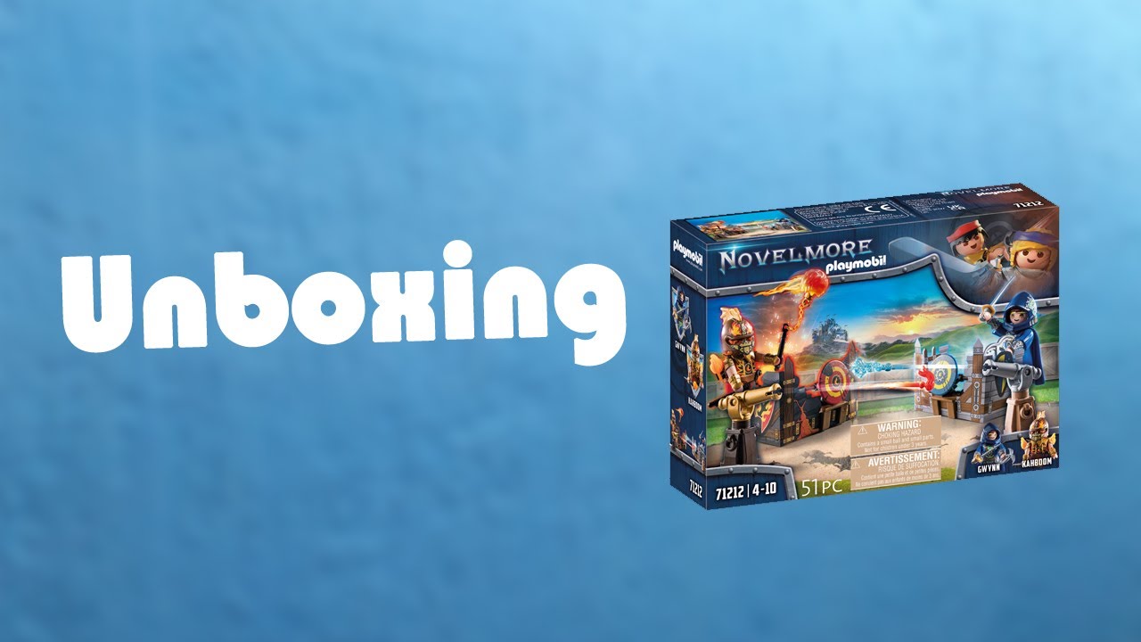 Playmobil 71212 | Novelmore vs Burnham raiders | Unboxing | Review | Novelmore