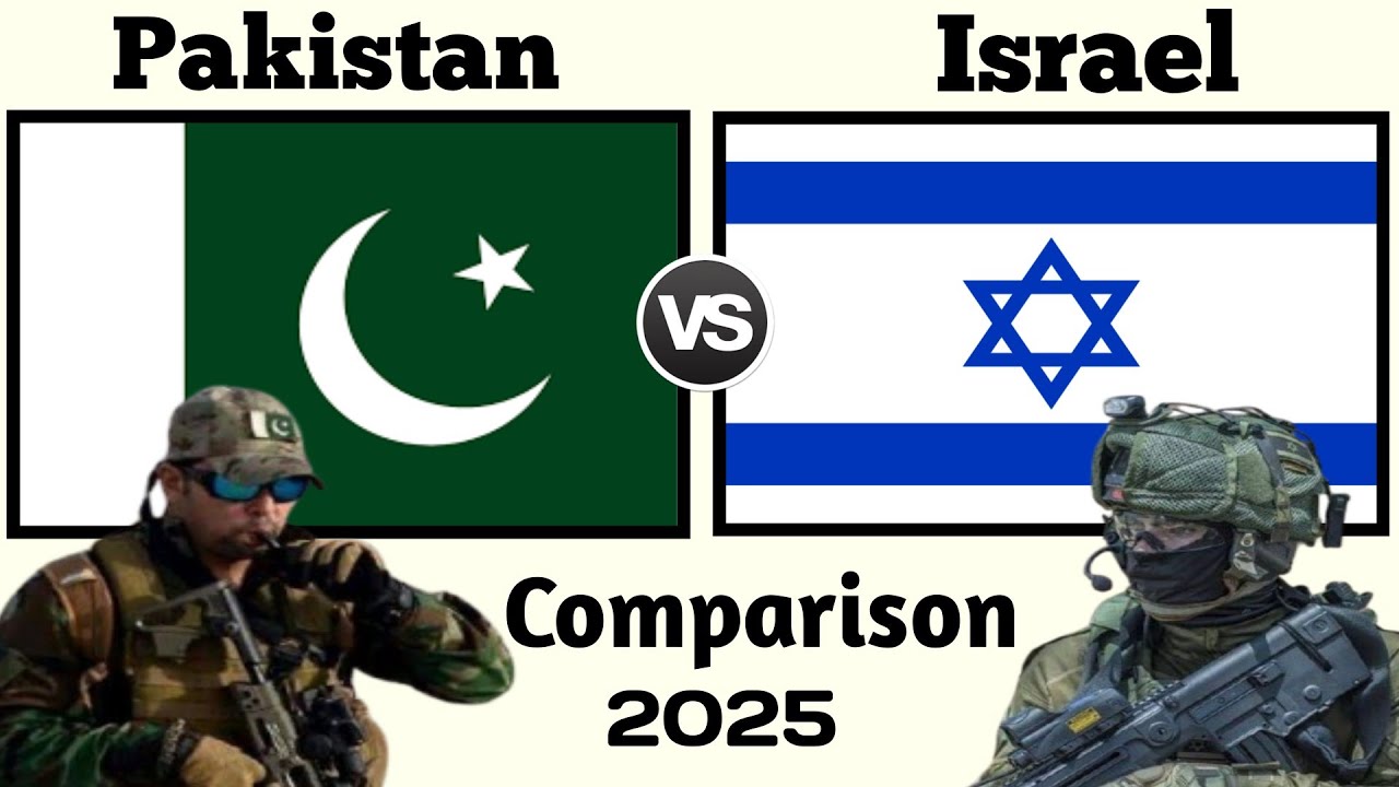 Israel vs Pakistan Military Power Comparison 2025 | Pakistan vs Israel Military Power 2025 