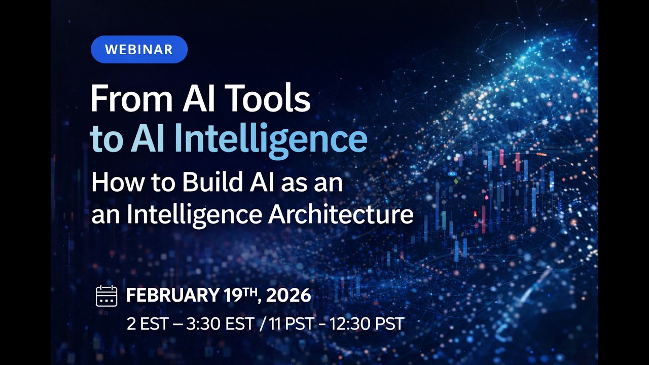 From AI Tools to AI Intelligence: How to Build AI Intelligence Architecture