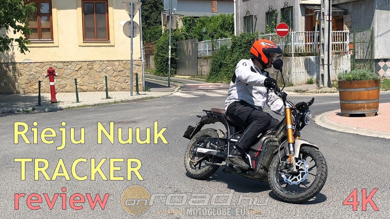 Rieju Nuuk Tracker review - a real electric MOTORBIKE - Onroad.bike