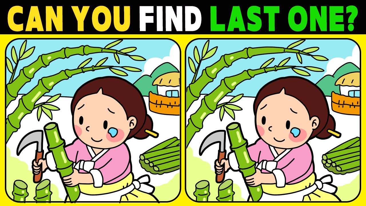 【Spot the difference】Can you find it? Only genius find the difference. No.1242