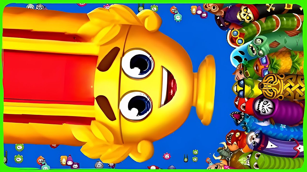 🐍 Worms Zone.io | Giant Worm Battles & Epic Fails! |🐍 Snake Game | EP 27 | SHK GAMING