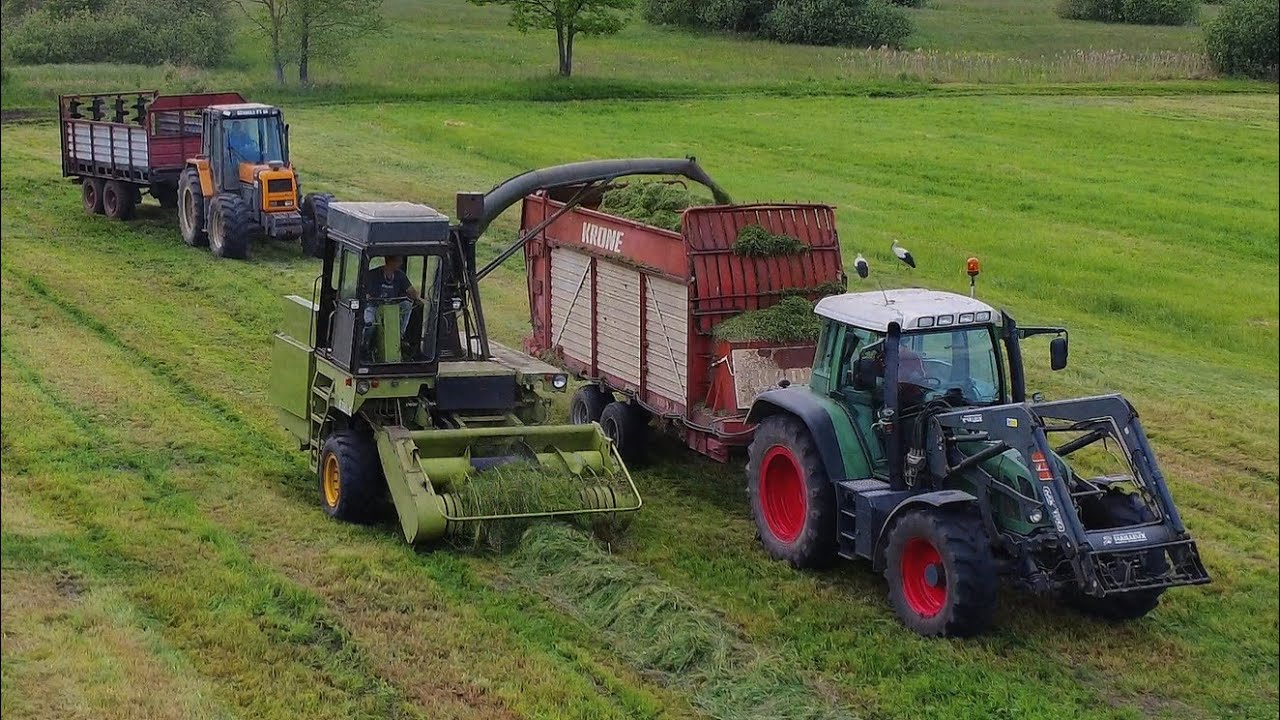 Zbiór Traw 2024🥰Sianokiszonka Od A Do Z🤯Zbiory Fortschritt E-281 Jak za Dawnych Lat🤯🥰GR.KAPŁAŃSKI😍🤯