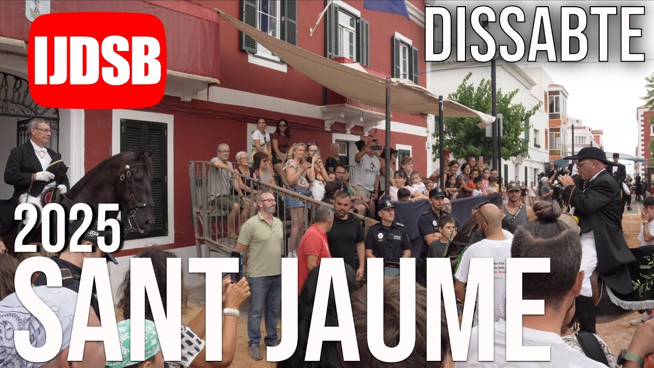 Dissabte de Sant Jaume 2025 🔴 Es Castell 🐴 Festes de Menorca 🐴 cavall de raça menorquina