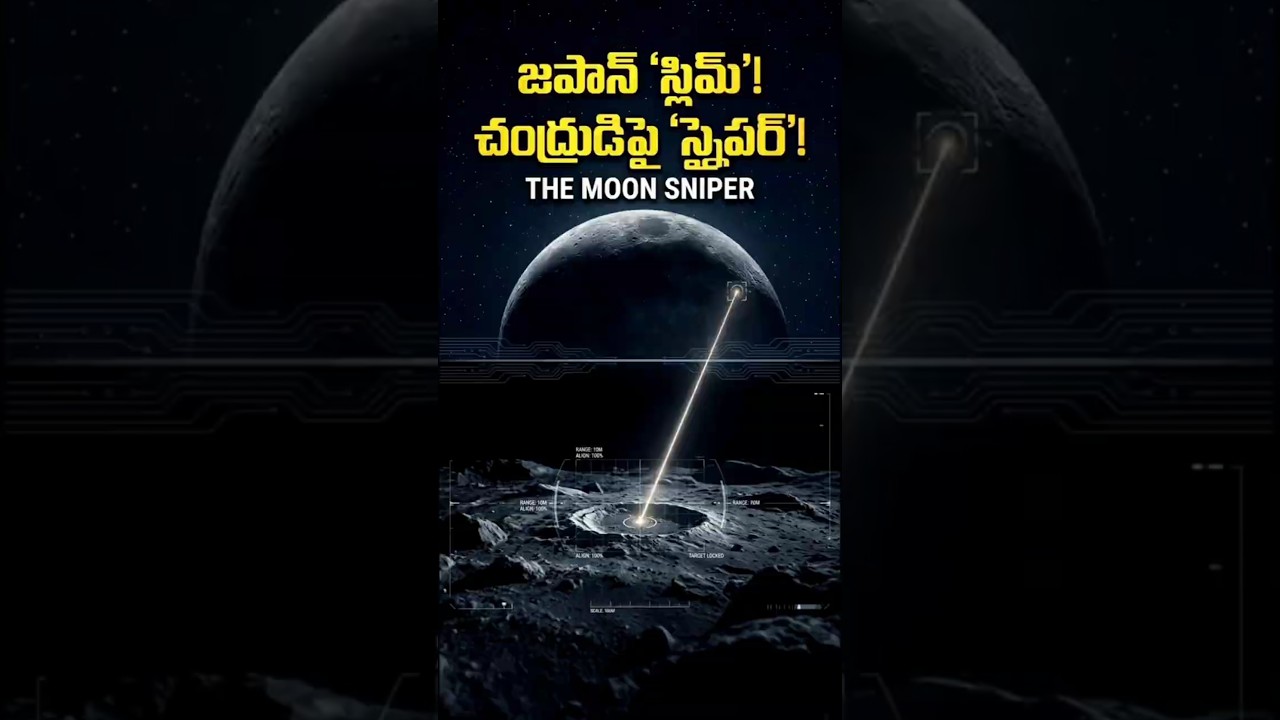జపాన్ 'మూన్ స్నైపర్' క్రియేట్ చేసిన వరల్డ్ రికార్డ్! 🇯🇵🌕 #japan #telugufacts