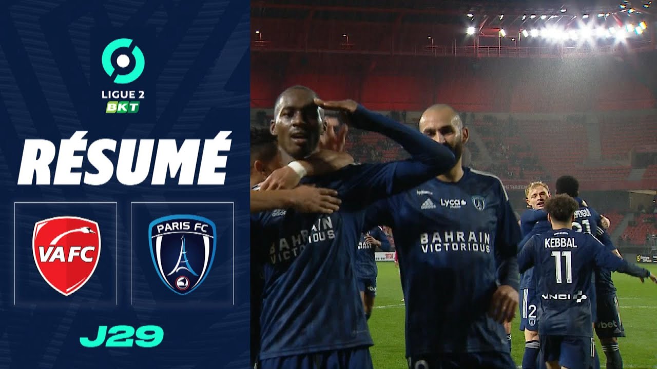 VALENCIENNES FC - PARIS FC (4 - 5) - Résumé - (VAFC - PFC) / 2022-2023
