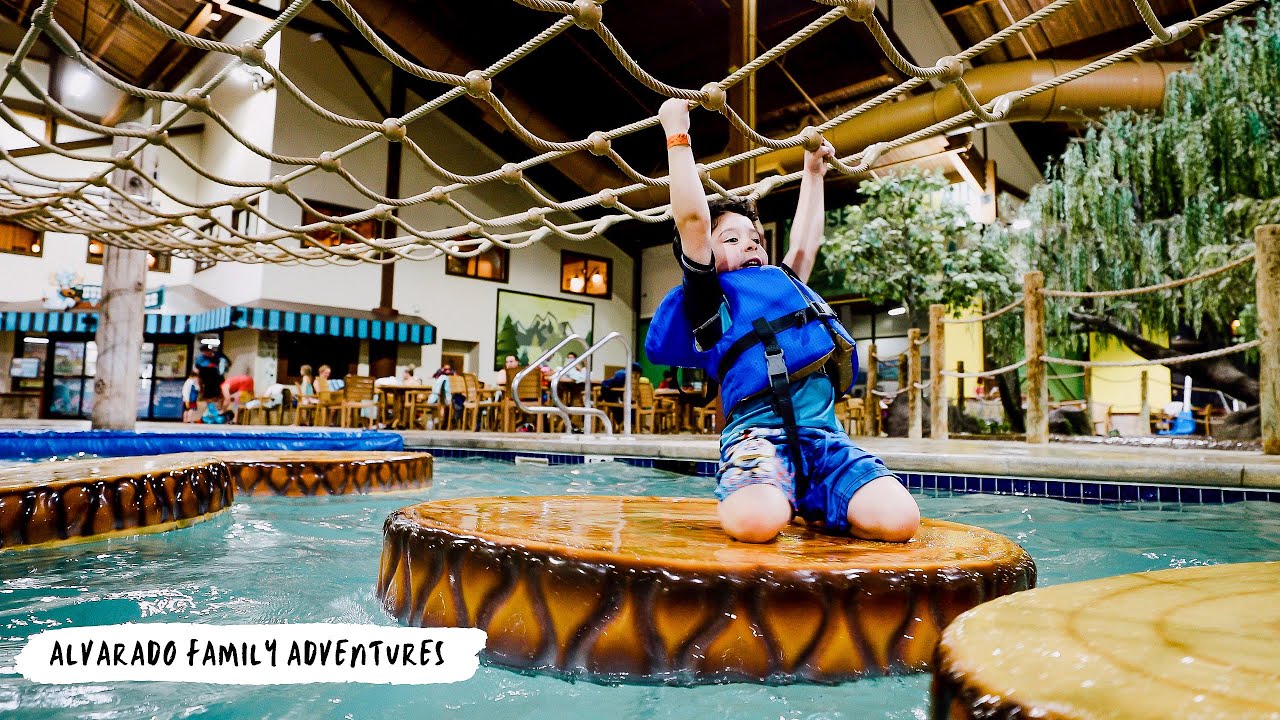 You need to see this  - Timber Ridge Lodge & Waterpark Lake Geneva, WI. Alvarado Family Adventures