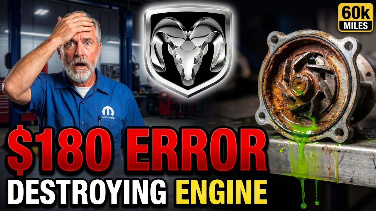 RAM Owners: This $180 Mistake Is DESTROYING Your Engine at 60k Miles (Do It TODAY) ⚠️