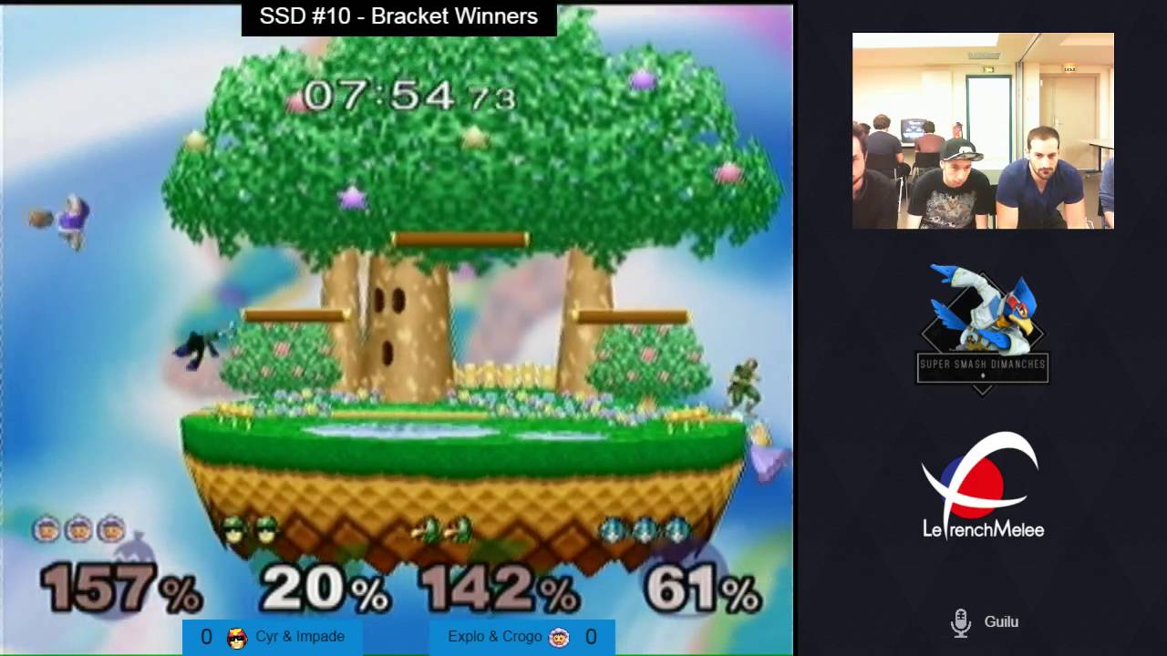 SSD #10 - Doubles LSF - Explodroid & Crogo (Blue) vs. Cyr & Impade (Green)