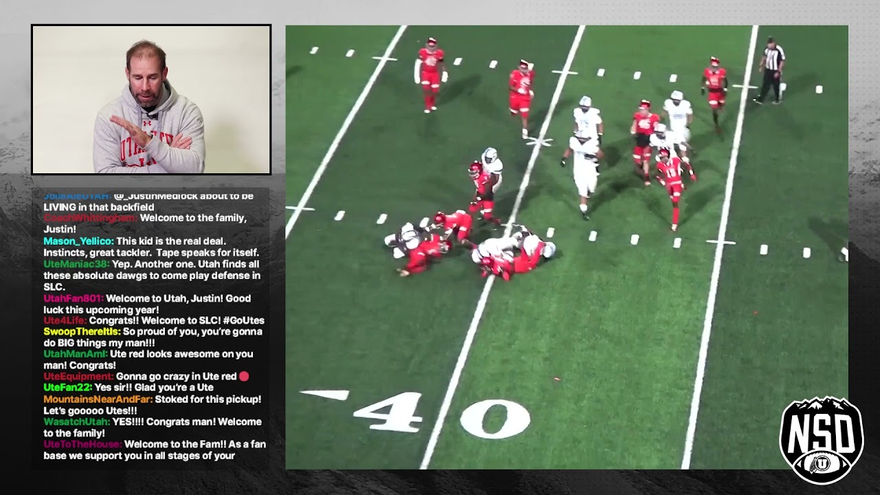 2021 Utah Football Signing Day - JUSTIN MEDLOCK