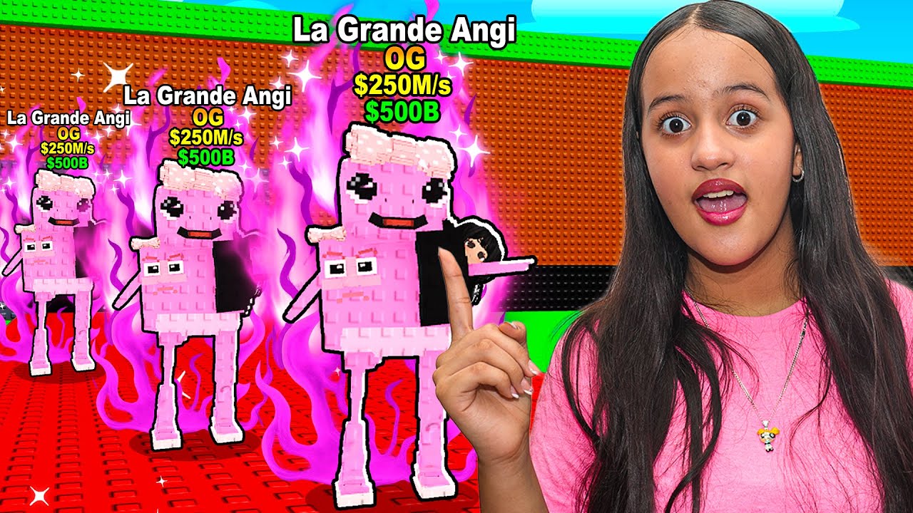 Creé mi PROPIO BRAINROT de CHICA SECRETO OG en STEAL a BRAINROT! 😱