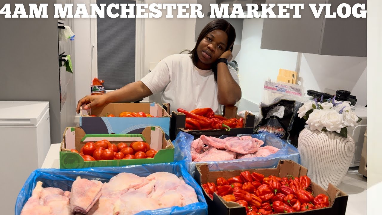 I went to Smithfield Manchester Wholesale Market at 4am and this happened…| Wholesale Market Vlog
