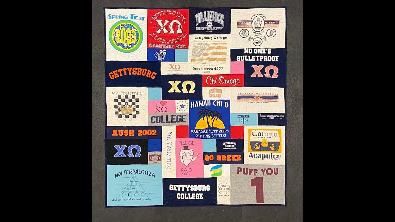 Chi Omega T-shirt Quilt - Customer Favorites #shorts