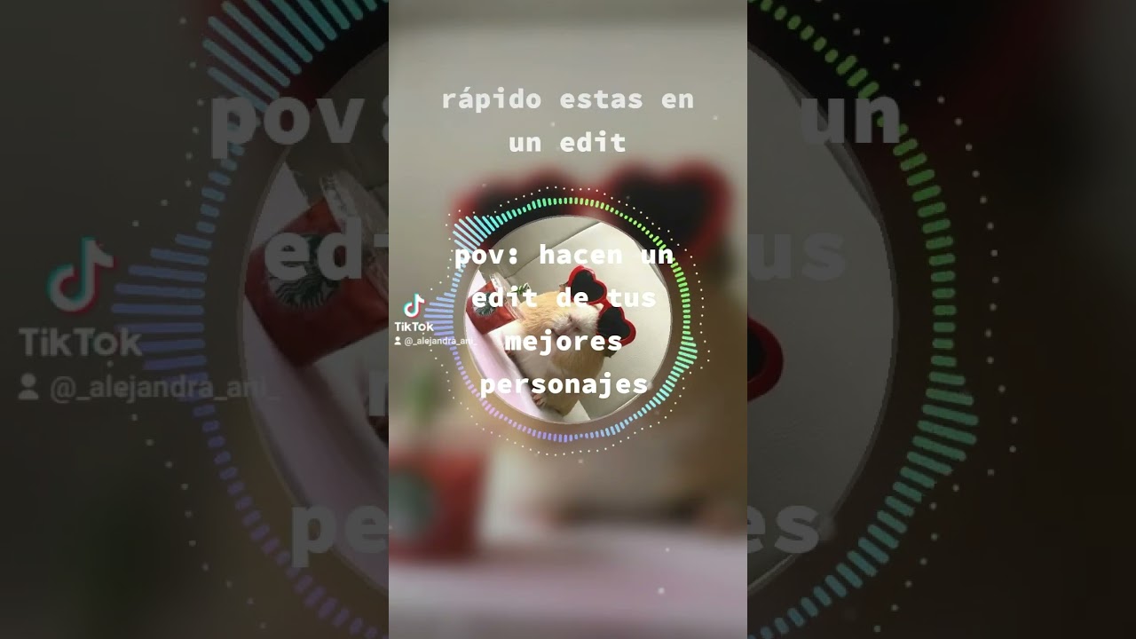 rápido estas en un edit !