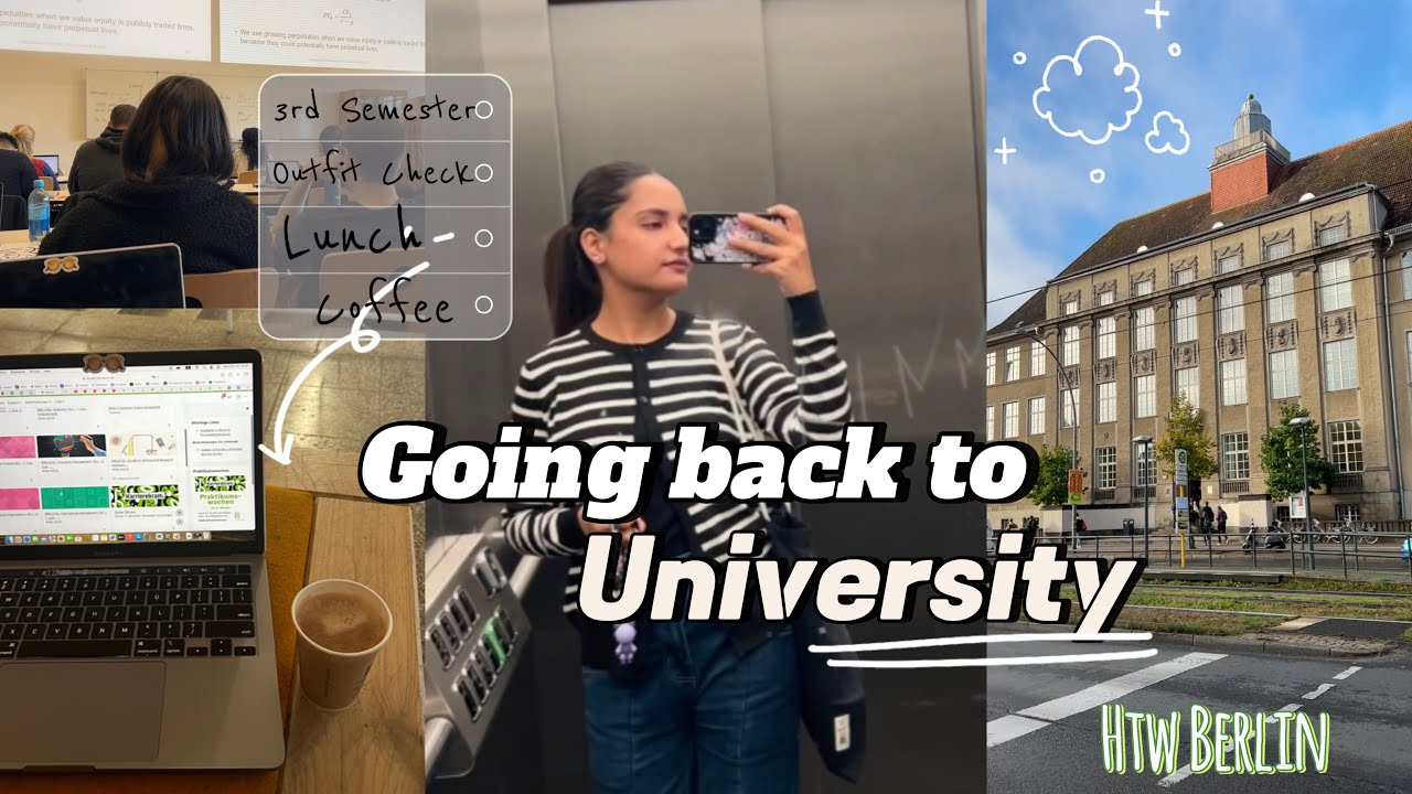 First Day Of University | Uni Vlog HTW Berlin | A day in My Life | 
