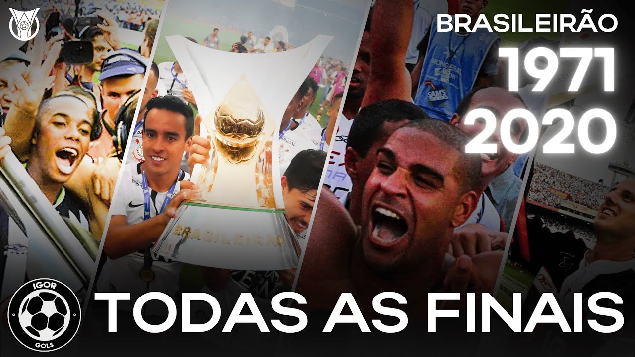 Todas as FINAIS do Brasileirão | 1971-2020
