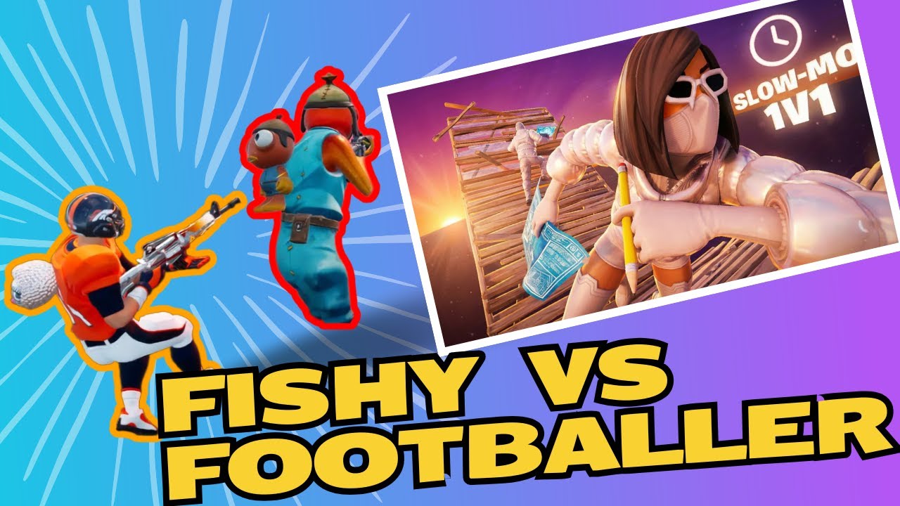 Fishy Vs Footballer In Slow Mo