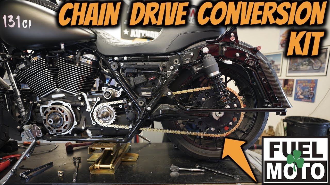 Fuel Moto Chain Drive Conversion Kit for Harley Davidson Touring Models | Build Series | Part 24