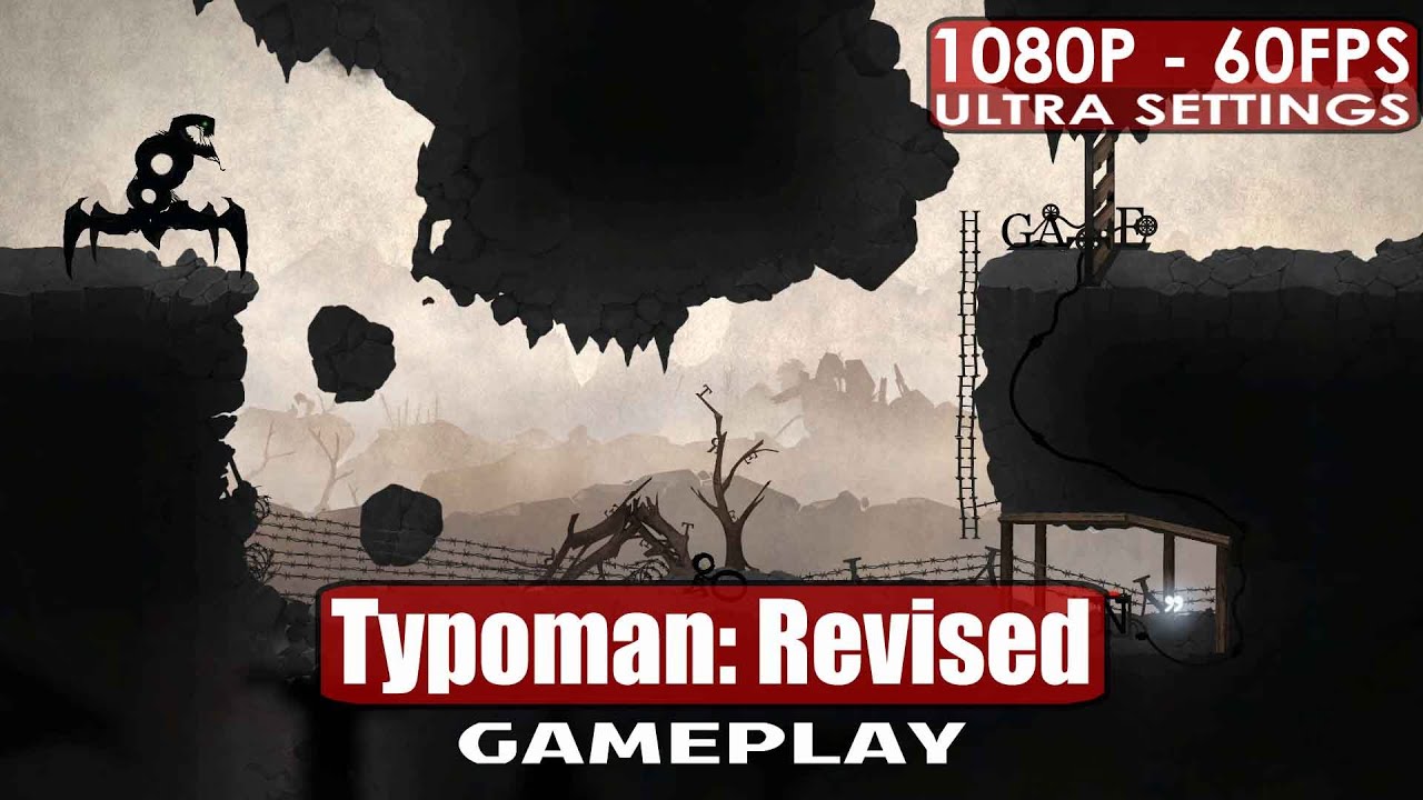 Typoman: Revised gameplay PC HD [1080p/60fps]