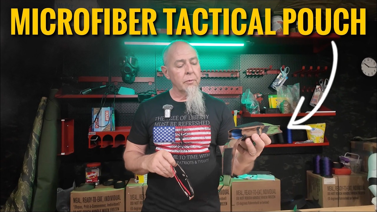 MICROFIBER TACTICAL GLASSES POUCH // full build